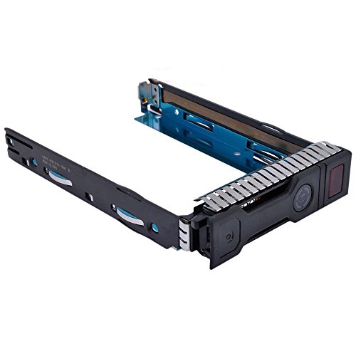 MyArmor Neu 3.5″ LFF SAS SATA HDD Tray Caddy Festplattenlaufwerk für HP Sled Proliant G8 Gen8 Gen9 G9 DL380p DL388 DL360 ML350e ML310e SL250s Serien, kompatibel mit Part# 651314-001 651320-001 - 3