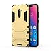 Produktbild Travel Lovers xiaomi Pocophone F1 Hülle, xiaomi Pocophone F1 Handyhülle, Hybrids Doppelte Schutzschicht Hardcase Tough Armor Stoßabweisende Tasche Stoßfest Bumper für xiaomi Pocophone F1,Gelb