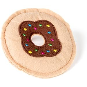 paw&purr Katzenspielzeug Katzenminze Donut mit Schokolade und Streuseln + 10% Spende
