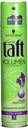 3 Wetter Taft Volumen Haarspray, extra starker Halt, 250 ml
