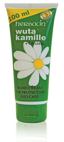 Herbacin WUTA KAMILLE Glycerine HANDCREAM TUBE For Protection & Care 100ml