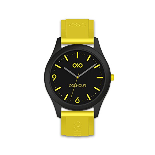 Preisvergleich Produktbild Black & Colours Collection - Armbanduhr gelb