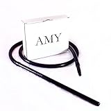 Schlauchset AMY Alu Mundstück 40cm Shisha Silikonschlauch Set (Schwarz)