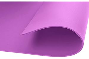INNSPIRO Goma EVA lila claro láminas 20x30cm.x1mm. 20u. Material muy utilizado para manualidades y decoración