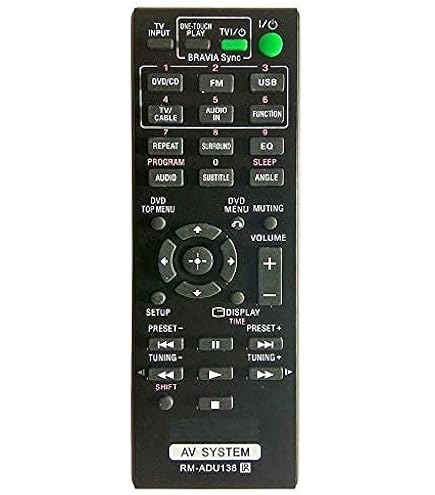 thumbnail image 2 of Replacement Remote Control RMT-AM330U For Sony Audio Systems – MHC-V71, MHC-V90W, SHAKE-X10 2 of 5