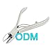 sourcingmap® Manicure Stainless Steel Hangnail Cuticle Nipper Scissors