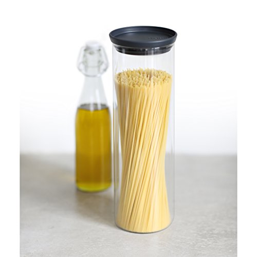 Brabantia 298240 Glasbehälter 1,9 L, dunkel grau - 2