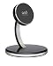 Produktbild andi be free® Wireless Desktop Charger schwarz, Wireless Ladestation, Qi kompatibel, magnetischer Halt, sichere Befestigung, induktive Ladestation, kabellos und schnell Laden, Schutzhülle