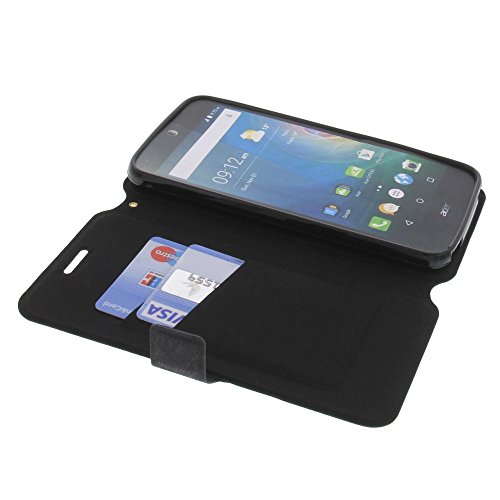 foto-kontor Funda para Acer Liquid Z630 Liquid Z630S Liquid M630 Estilo Libro Negra Protectora
