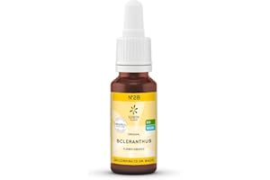 ‎LEMON PHARMA N° 28 Original Lemon Pharma Bachblüten Tropfen Nr. 28 Scleranthus (Einjähriger Knäuel), Bio & Vegan