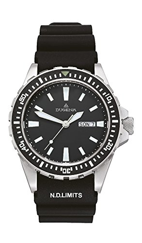 Dugena Herren-Armbanduhr Taucher Analog Quarz Kautschuk 4167821 Dugena Herren-Armbanduhr Taucher Analog Quarz Kautschuk 4167821