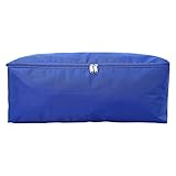 EASEHOME 100L Gran Organizador Bolsa de Almacenamiento, Envases del Almacenaje bajo la Cama para Edredones Edredón Manta Cojines Almohadas Colcha, Azul