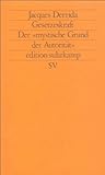 Image de Gesetzeskraft: Der »mystische Grund der Autorität« (edition suhrkamp)