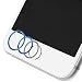 Produktbild iprotect Home Button Protector Schutzring in blau für iPhone 5s/6/6Plus
