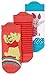 Adidas 3-pk Winnie Pooh socks coral size 15 / 18