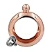 Produktbild danmei 100 Schnabelkanne Whiskey Liquid Flachmann Edelstahl Armband Wein Drink Trichter Bar Party Reisen Camping Picknick (One Piece), edelstahl, rose gold, Normal