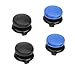 Produktbild AmazonBasics - Daumenkappen für Controller der PlayStation 4, 4 Stück, Schwarz un Blau