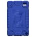 Produktbild Yokata Silikon Hülle für Amazon Fire 7 Tablet (7-Zoll, 7. Generation, 2017) - Stoßfeste Silikon Tasche Schutzhülle für Kindle Fire 7 Case Cover - Blau