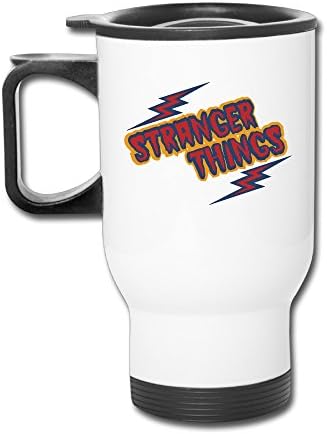 Stranger Things Retro Coffee Mug, Coffee Travel Mug, Coffee Thermos, Thermos Coffee Travel Mug, Coffee Thermos Custom Travel Blank Mug