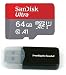 Produktbild SanDisk Micro-SDXC-Speicherkarte (64 GB, UHS-I, Class 10, kompatibel mit Sony Xperia XZ2, XZ2 Contact, Xperia L2, XA2, XA2 Ultra, XZ1 Compact Handys mit Everything but Stromboli(TM) Kartenleser)