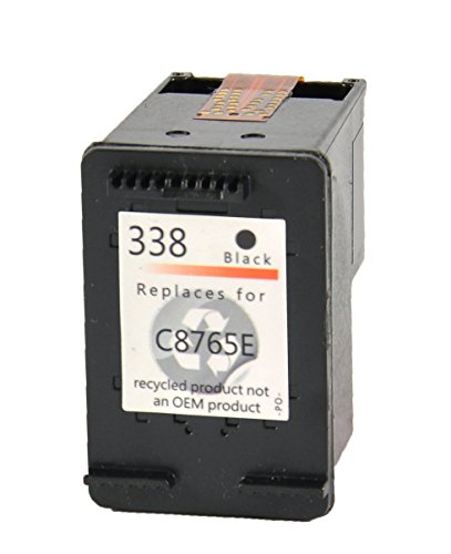 Druckerpatronen kompatibel für HP 343 + 338 color und black passend für HP DeskJet DeskJet 480 5740 5745 6520 6540 6620 6840 9800 OfficeJet 6205 62106115 7210 7310 7410 PhotoSmart 2575 2610 2710 7850 8150 8450 8750 C3180 PSC 1510 1600 1610 2350 2355 - 3