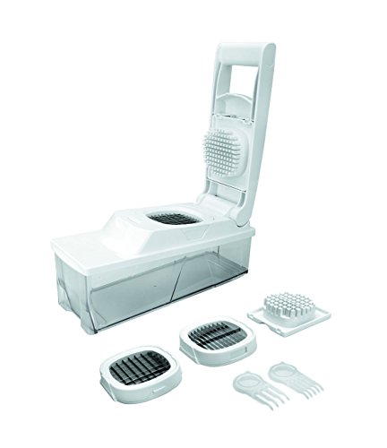 Lacor 60344 - Cortador de verduras y chips, inoxidable