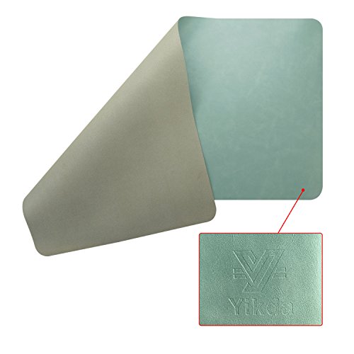 Alfombrilla extendida de cuero para rat  n Yikda  para videojuegos o escritorios grandes de oficina  impermeable  ultradelgada  1 2  mm  80 x 39 9  cm