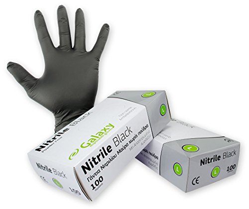 Preisvergleich Produktbild Galaxy Safety 242 09 Handschuhe Nitril schwarz