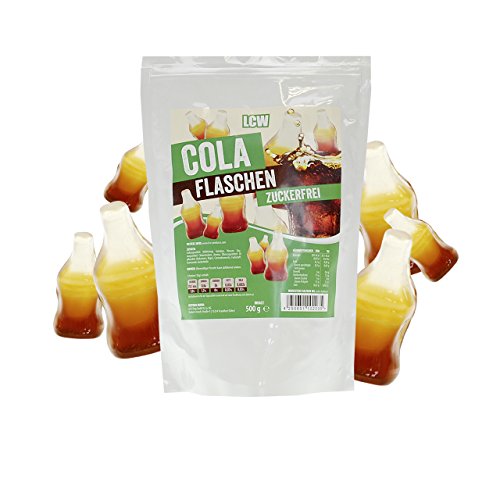 LCW zuckerfreie Colaflaschen-Gummi / 500g