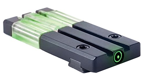 MeprolightUnisex Adult ML63147G Fiber-Tritium Bullseye Sight - Green, Medium