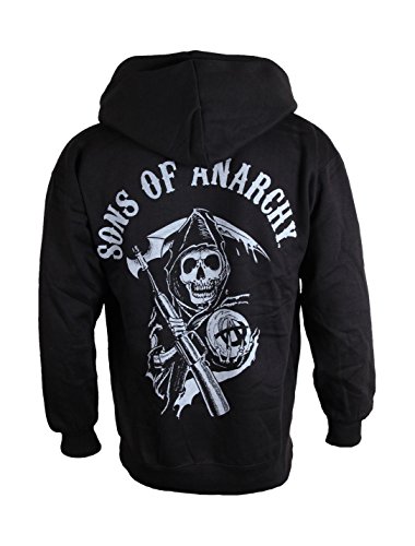 Preisvergleich Produktbild Zipped Hoodie (Unisex-Xxl) (Black)