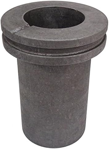 ManOnMoon 4 Kg Capacity Graphite Crucible Mould For Melting Gold Silver &amp; Platinum