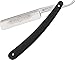 Dovo straight razor in black Cellidor