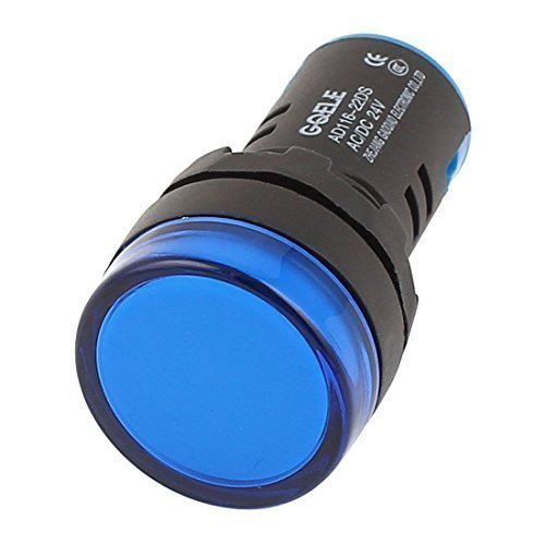 Preisvergleich Produktbild AD 116-22DS AC / DC 24V 20mA Energiesparlampe LED Beleuchtung blau