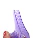 Anself Plastic Colorful Transparent Hairdressing Tool Butterfly Hair Claw Salon Section Clip Clamps (12pcs)