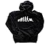 Produktbild Shirtzshop Standard Edition 2er Kanu Evolution Kapuzensweatshirt Hoody Schwarz L