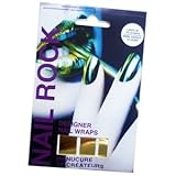 Nail Rock Metallic Gold Nail Wraps
