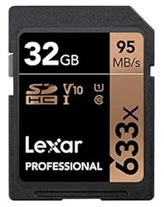 LEXAR Professional SDHC UHS-1 V10 Interface 1, CLASS10