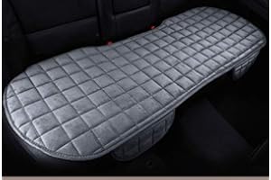 HONCENMAX Couverture de Siège de Voiture Coussin Housses de siège Coussin Protecteur Auto Supplies - Respirante/Doux/Chaud [sans Dossier] - 1 Housse de Siège Arrière