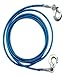 Produktbild Auto-Notfall 5 M 7 Tonnen Anhänger Mit Drahtseil Schleppseil Traktion Seil Ziehen Auto Selbst Rettungsseil 5 * 12MM, Gummischutz Hülle, PVC-Schlauch, Blau