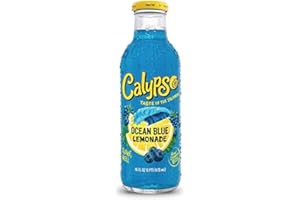 ‎AMERICANFOOD4U AMERICANFOOD4U Calypso Limonade - Ocean Blue Lemonade - 6 x 473ml inkl. 1,50 € DPG-Pfand, Flasche