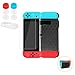 Produktbild Jusoney Kits für Nintendo Switch Case Updated Schutzaccessoires Schutzhülle für Nintendo Switch mit 2 Joy-Con Controller 6 Thumb Griffe Caps 1 Spielkartenhülle mit gehärtetem Glas-Displayschutzfolie