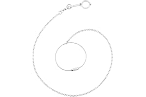 AHANDMAKER Catenina per Pappagalli per Uccelli da Compagnia, Catena in Acciaio Inox con Piedistallo per Uccelli con Anello, Accessori per Anelli Pappagallo Caviglia (Modello 12, 11.5 millimetro)