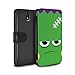 Price comparison product image Stuff4 PU Leather Wallet Flip Case/Cover for Samsung Galaxy J7 2017/J730/Frankenstein Design/Halloween Character Collection