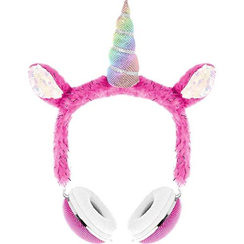 Preisvergleich Produktbild HYPE HY-PLU-EU-PNK Plüschhelm, Einhorn, rosa