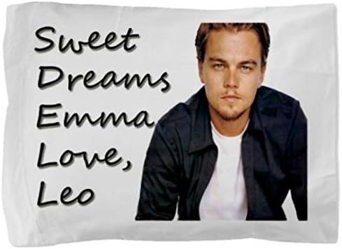 Leo Leonardo Dicaprio Personalized Pillowcase With Name. Pillow Case for Teen Girl, Boy, Child, Ladies, Kids. Christmas Xmas Gift Bedroom Decor Cover 42" x 36" Standard Size. Custom Made …