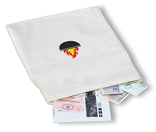 Dokumententasche 2er Set, feuersicher feuerfest A4 A5 – 500 °C - 2