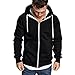 Produktbild FymiaHerren Langarm Winter Casual Sweatshirt Hoodies Trainingsanzüge