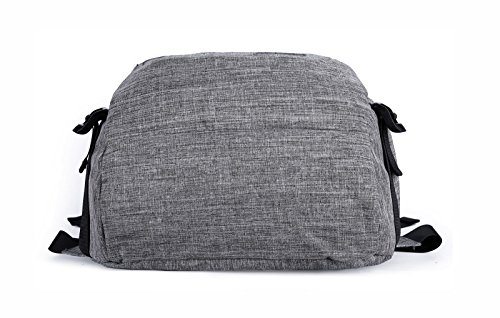 WAWJ Anti-Diebstahl Laptop Rucksack mit USB Computer Rucksacke Schulrucksack f  r Herren Damen Kinder  Grau 