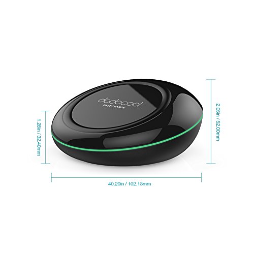 dodocool Cargador Inal mbrico R pido con QI Tecnolog a Pad de Carga Inal mbrica con un 1 5m Micro USB Cable para iPhone 8 8 Plus X Samsung S8 S8 S7 Edge Compatible con todos los dispositivos Qi-enabled reviews dodocool Cargador Inal mbrico R pido con QI Tecnolog a Pad de Carga Inal mbrica con un 1 5m Micro USB Cable para iPhone 8 8 Plus X Samsung S8 S8 S7 Edge Compatible con todos los dispositivos Qi-enabled